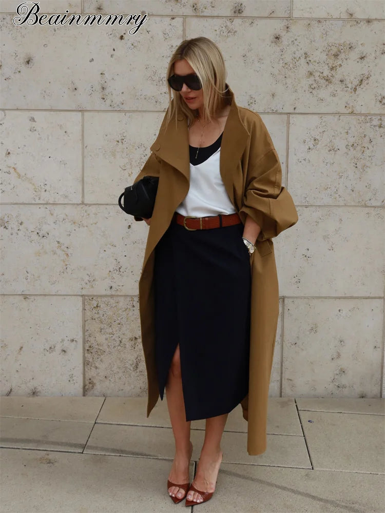 The Cape-Collar Belted Trench
