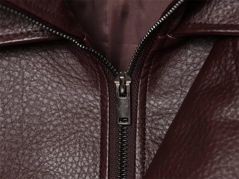 The Cruelty-Free Leather Biker Jacket
