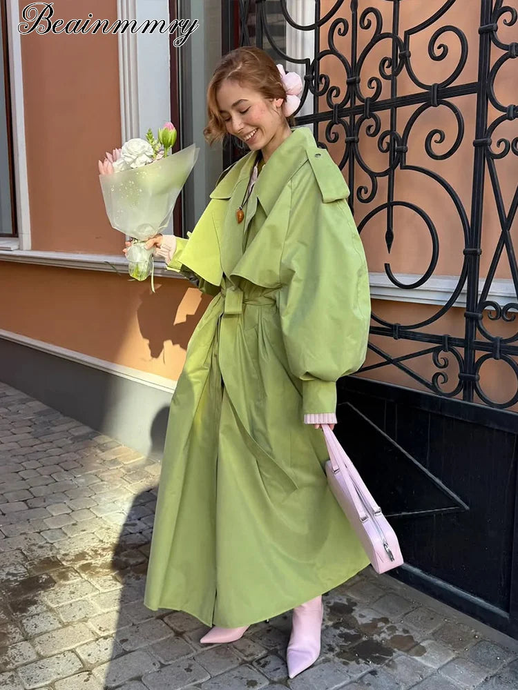 The Cape-Collar Belted Trench
