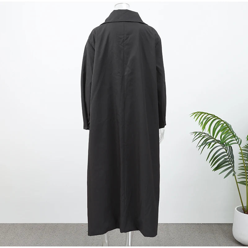 The Long Stand-Collar Trench