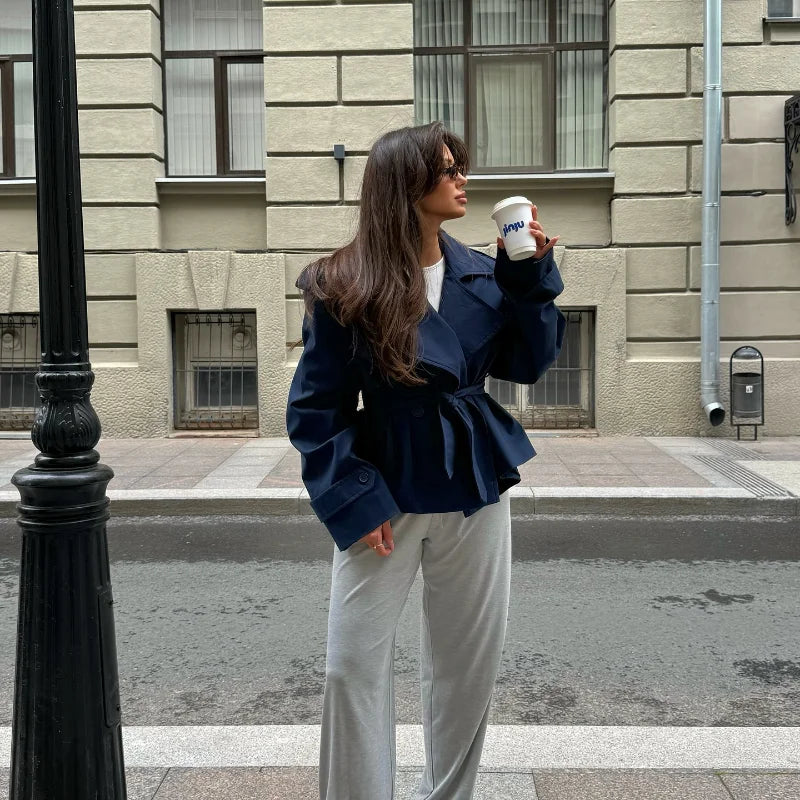 The Belted Short Trench