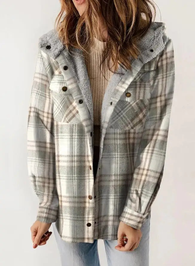 The Plaid Sherpa-Lined Shacket