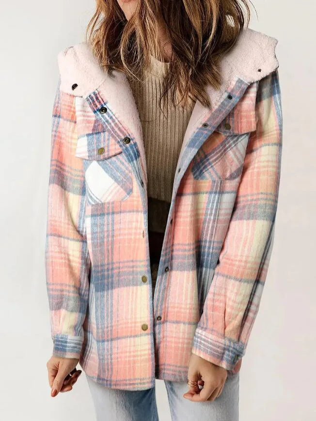 The Plaid Sherpa-Lined Shacket