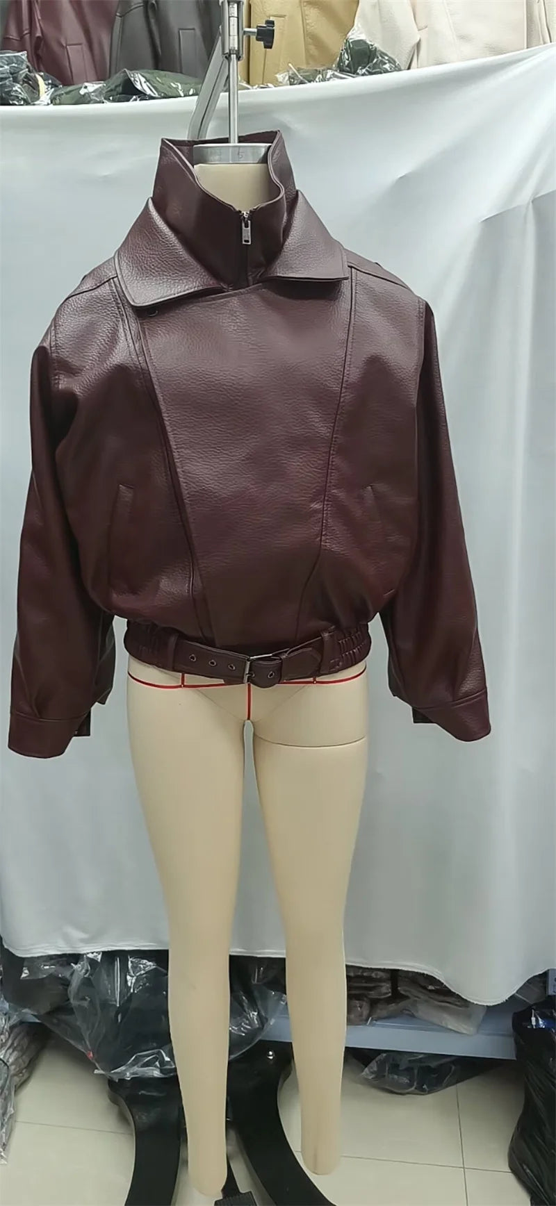 The Cruelty-Free Leather Biker Jacket