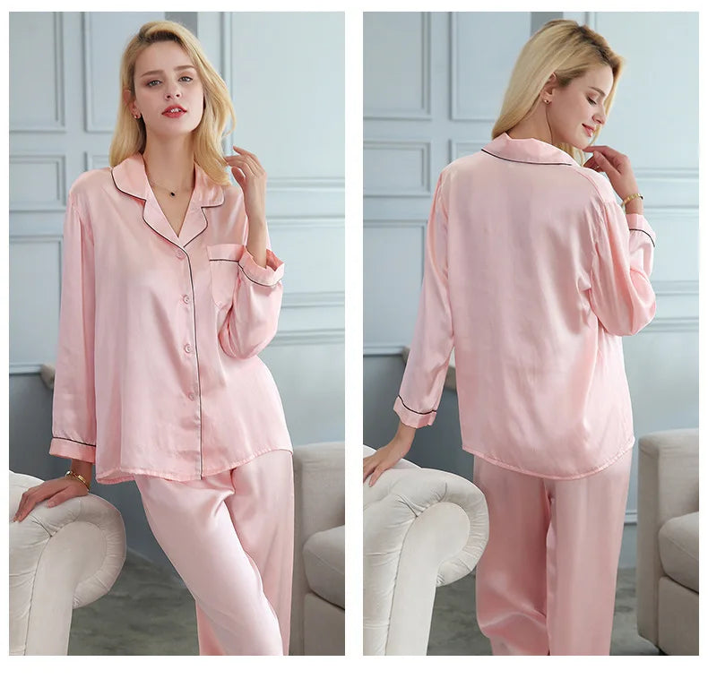 The Mulberry Silk Pajama Set