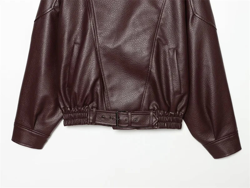 The Cruelty-Free Leather Biker Jacket
