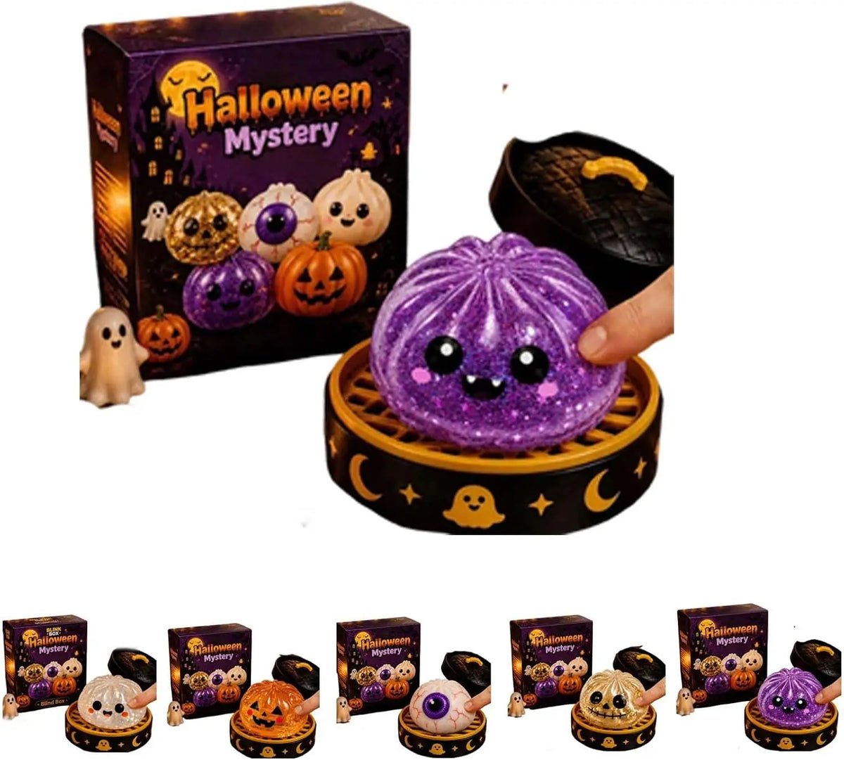Squishy Halloween Dumplings Set of 3