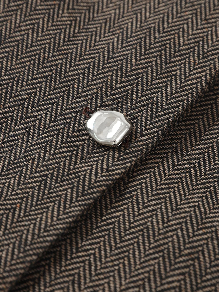 The Contrast-Trim Tweed Blazer