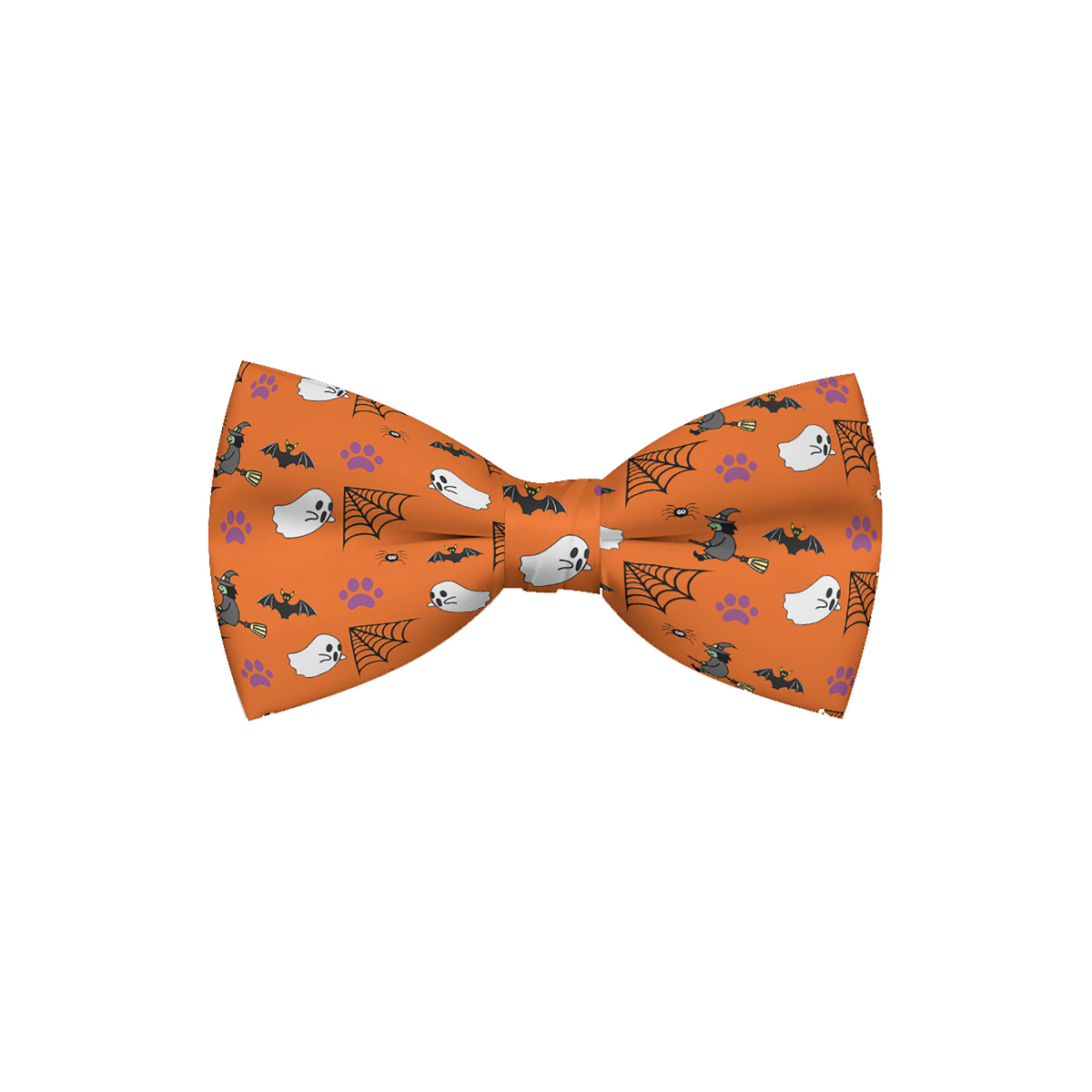 Halloween Orange Dog Bow Tie, view 2