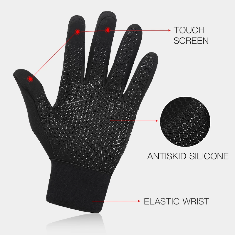 Thermal Gloves Winter Gloves with Touch Screen Support