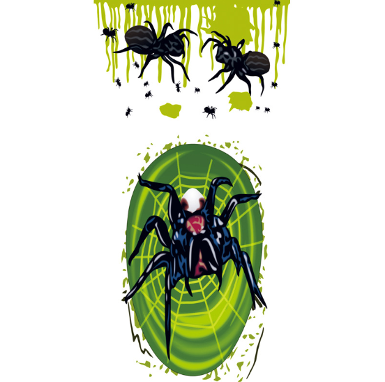 Halloween Toilet Decal — 3D-Effect Designs