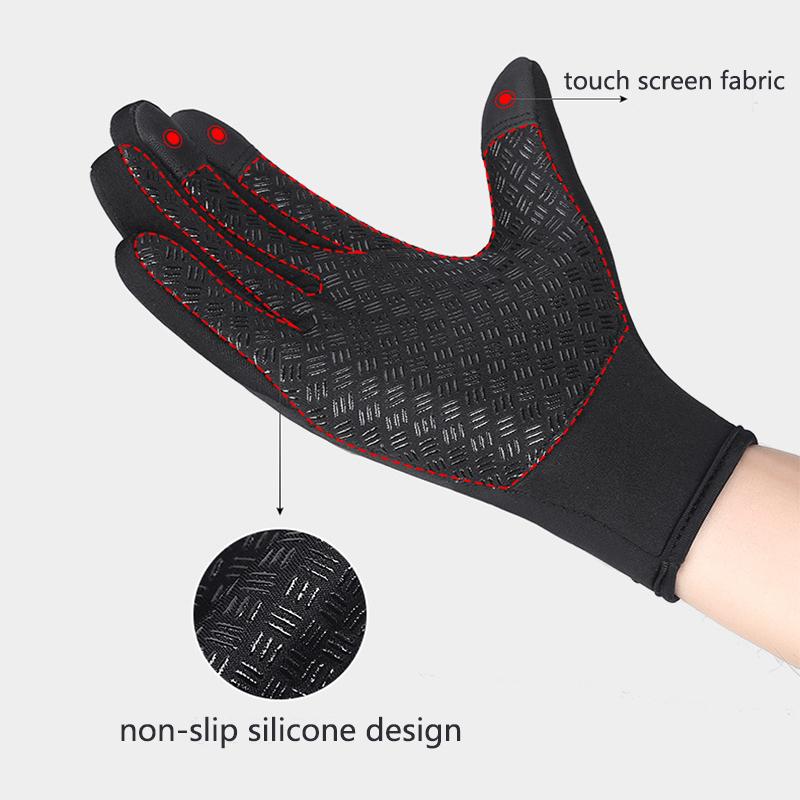 Touchscreen gloves detail