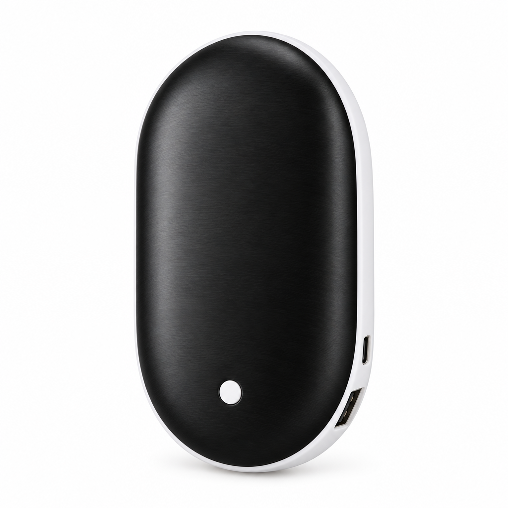 Hand warmer in black