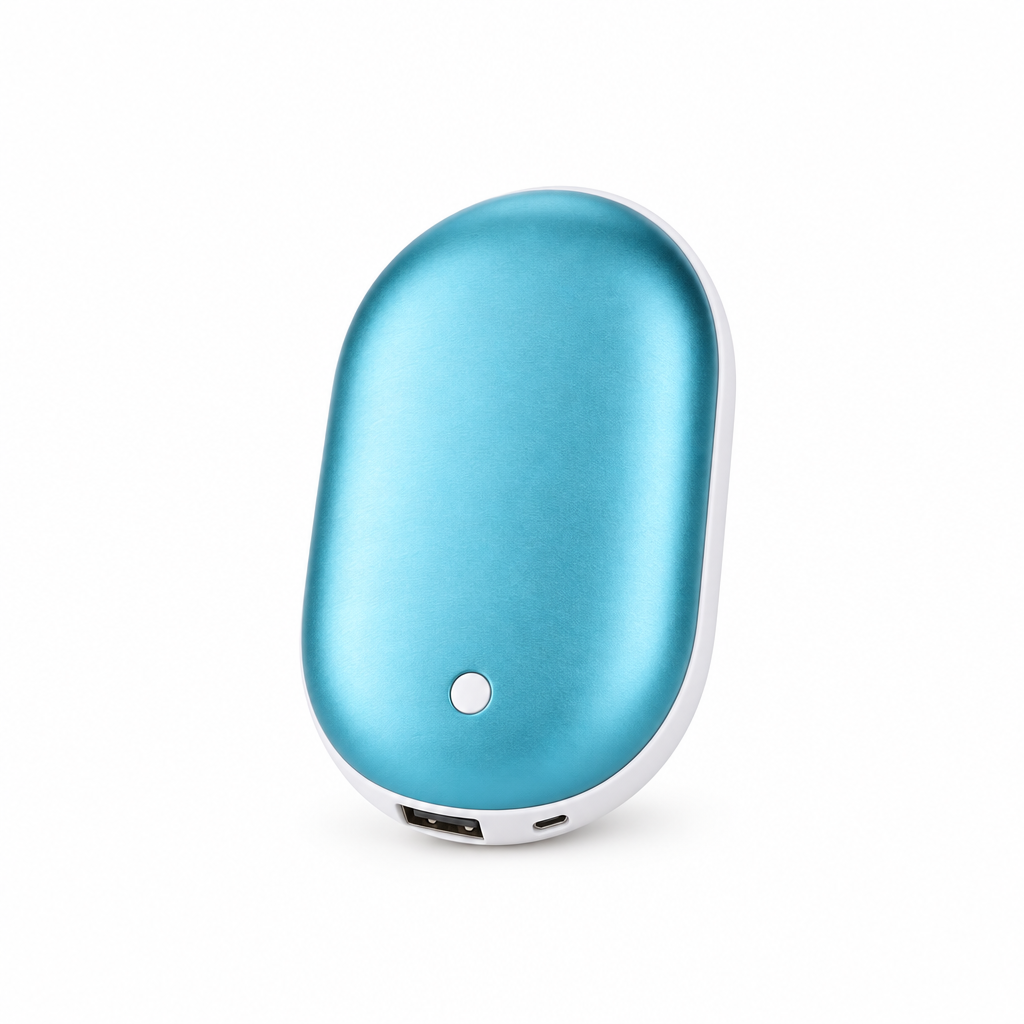 Hand warmer in sky blue