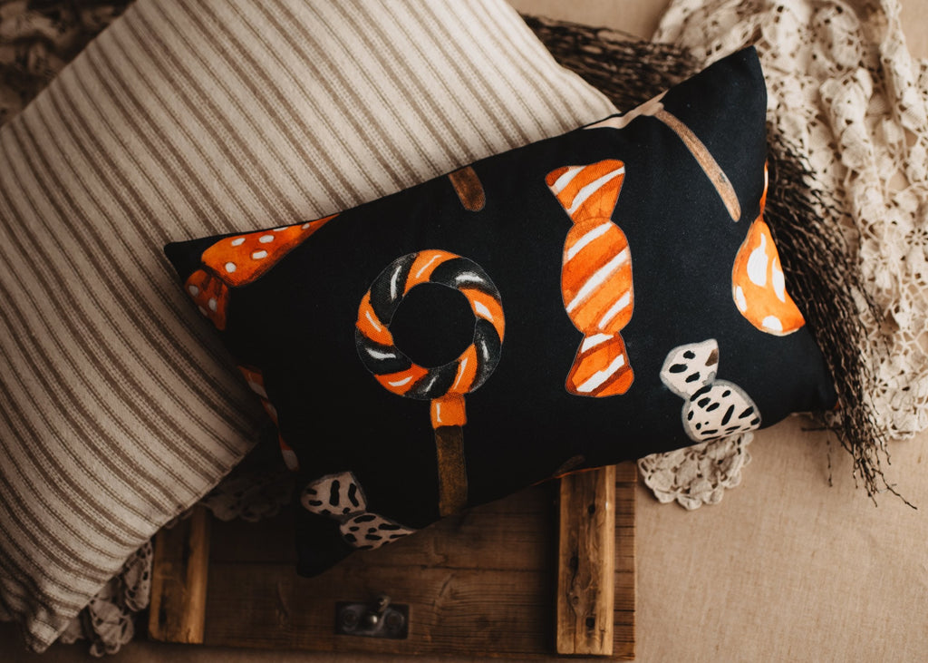 Boo Halloween Pillow